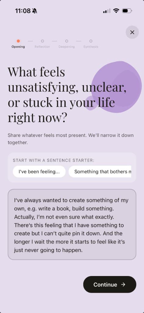 Vela app: You name what’s been sitting there.